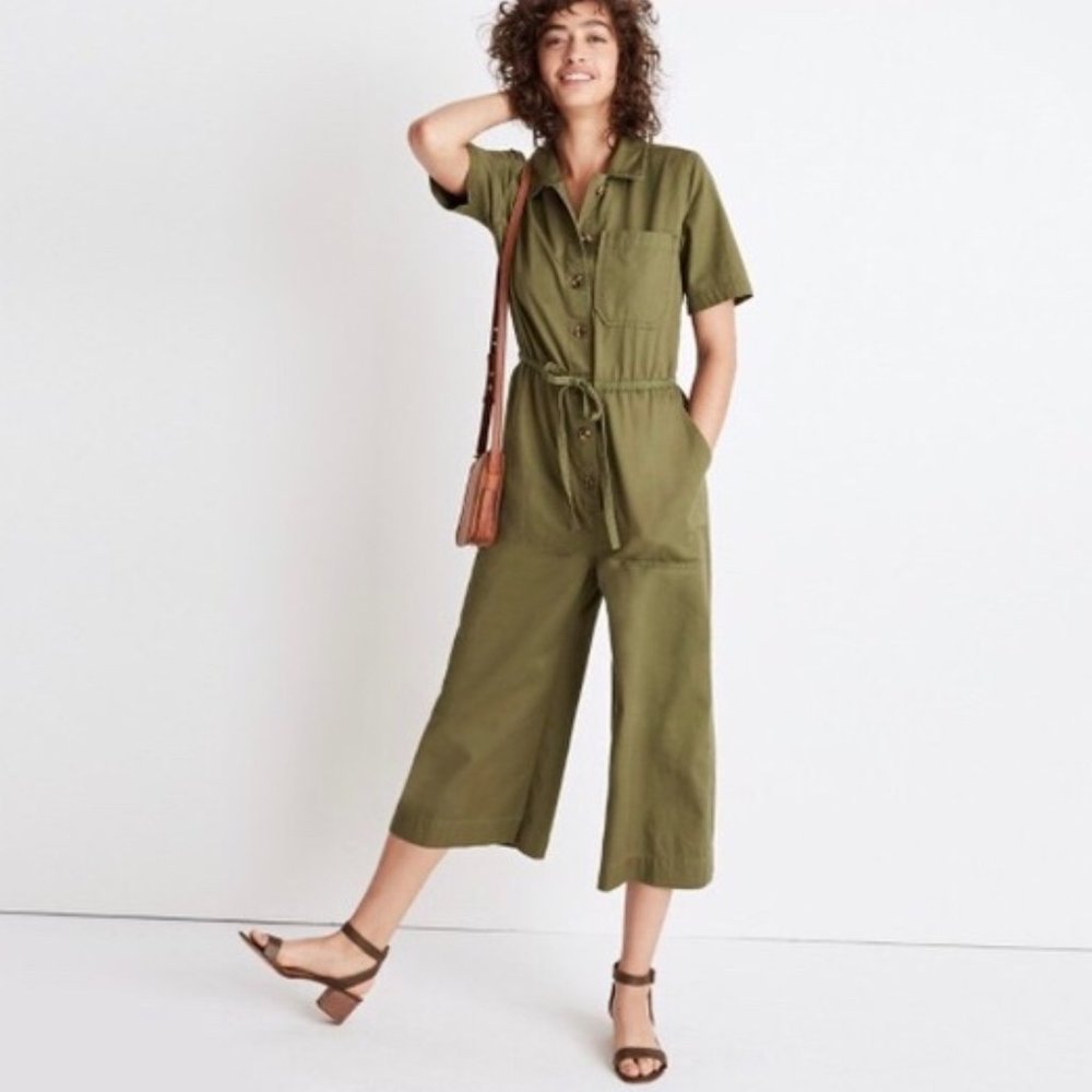 Madewell Wide-Leg Utility Jumpsuit